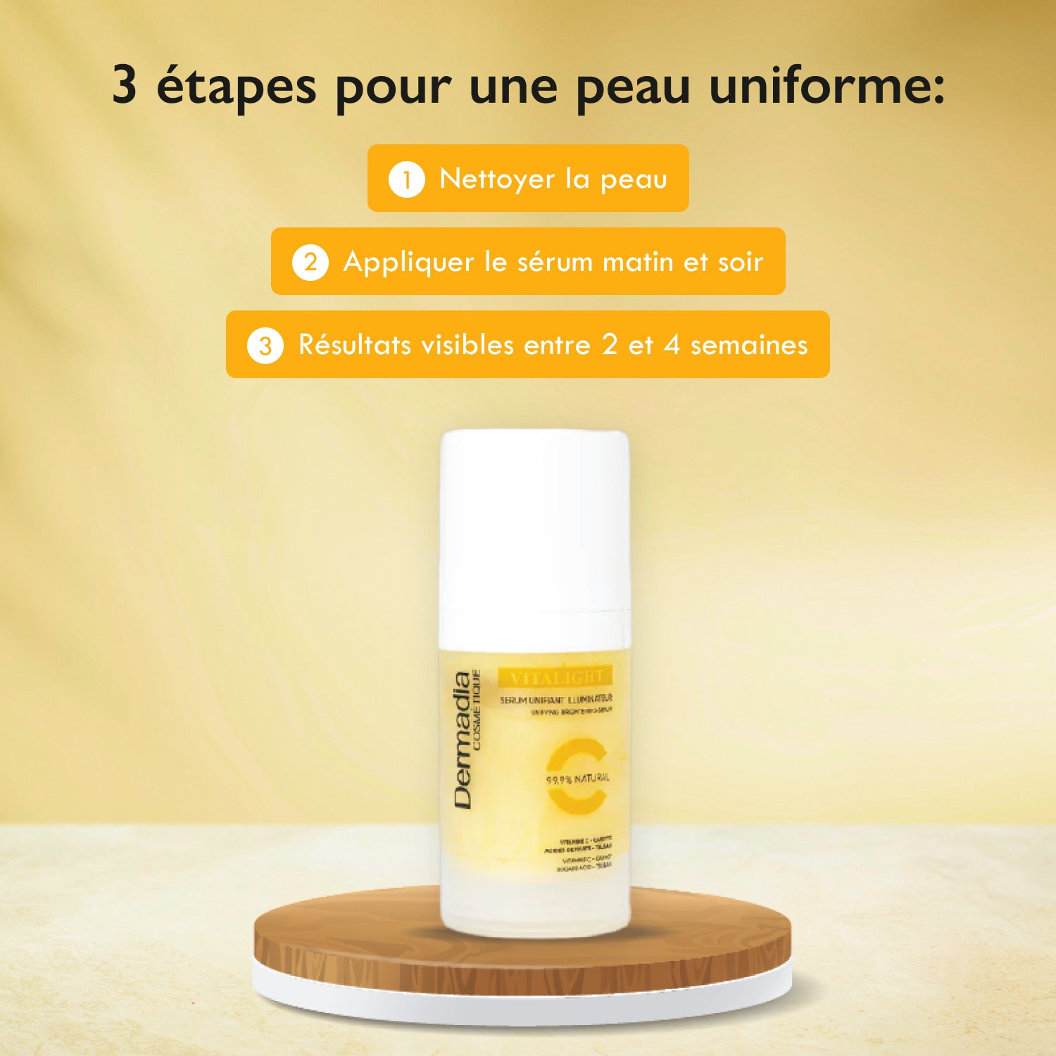 Sérum Anti-taches & Éclaircissant Vitalight