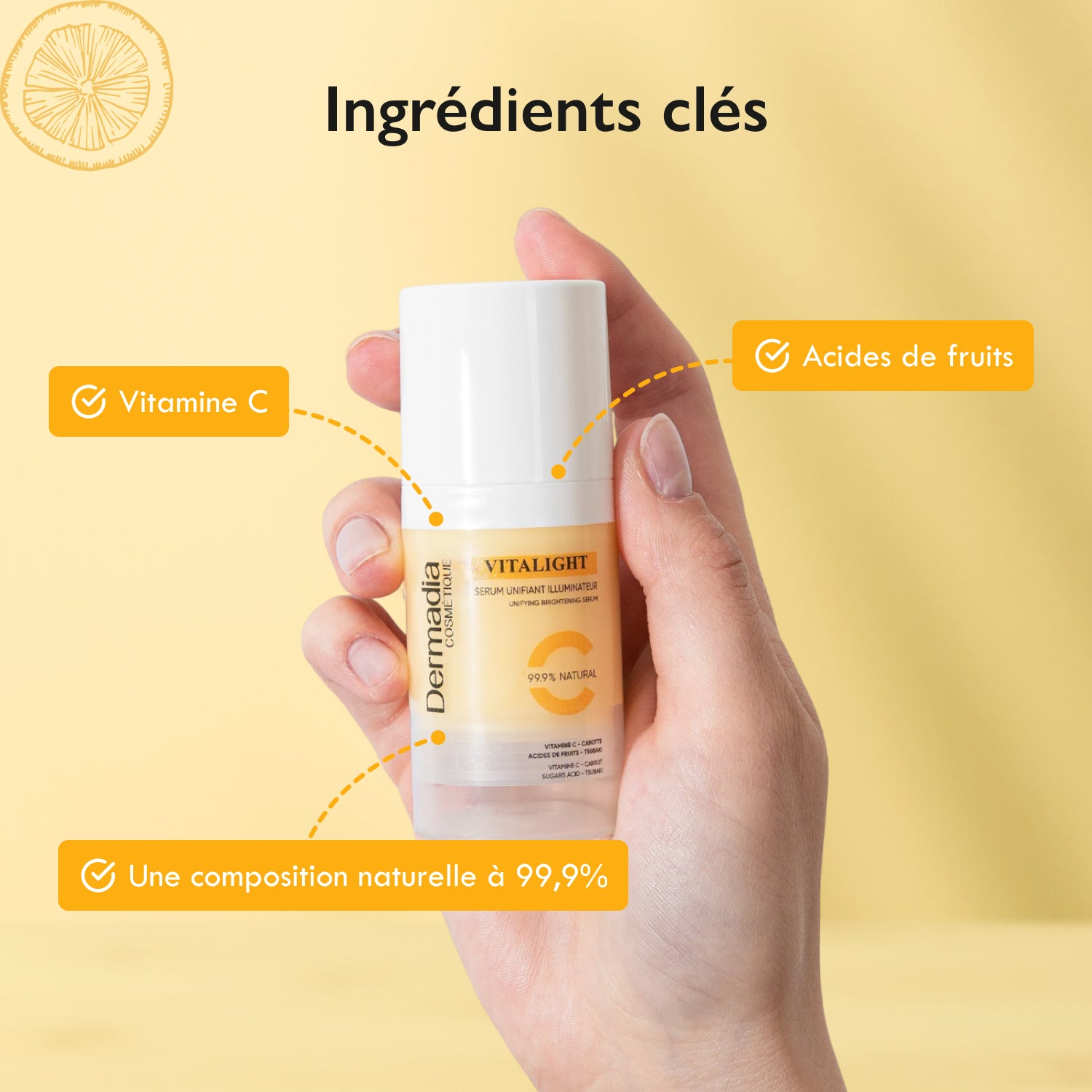 Sérum Anti-taches & Éclaircissant Vitalight