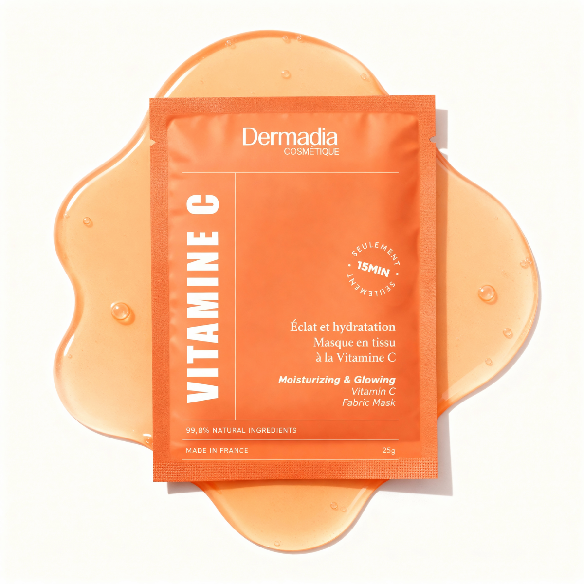 Masque en tissu à la Vitamine C