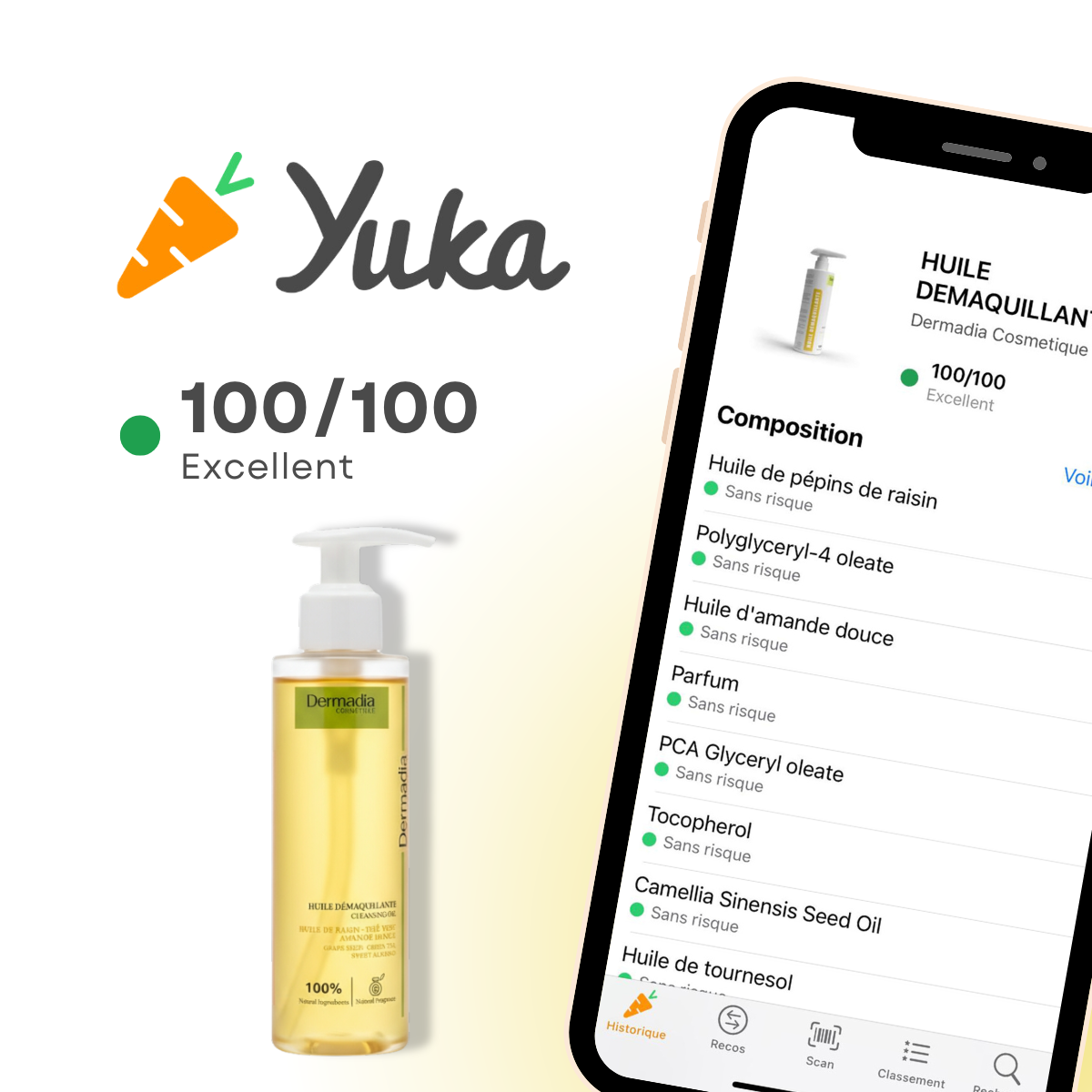 Huile Démaquillante Naturelle | 150ml