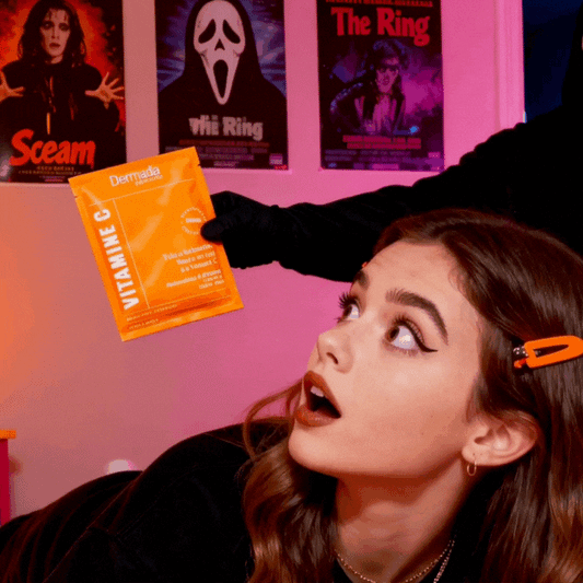 🎃 La potion magique pour un teint éclatant : le Masque à la Vitamine C arrive
