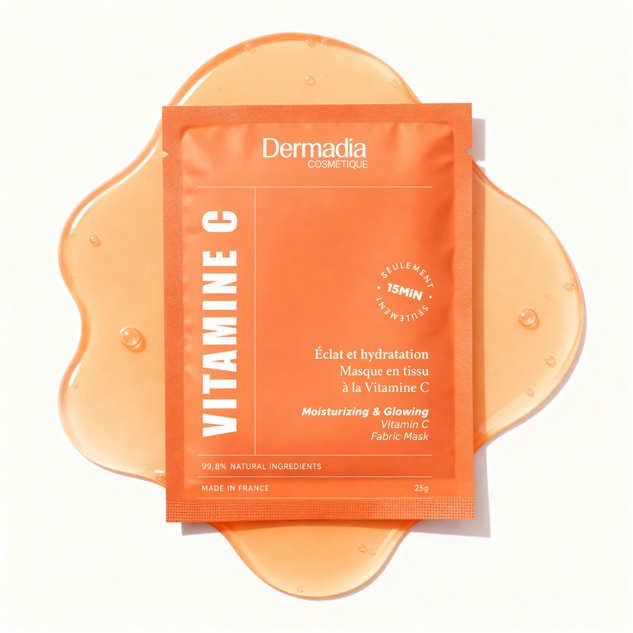 Masque en tissu à la Vitamine C