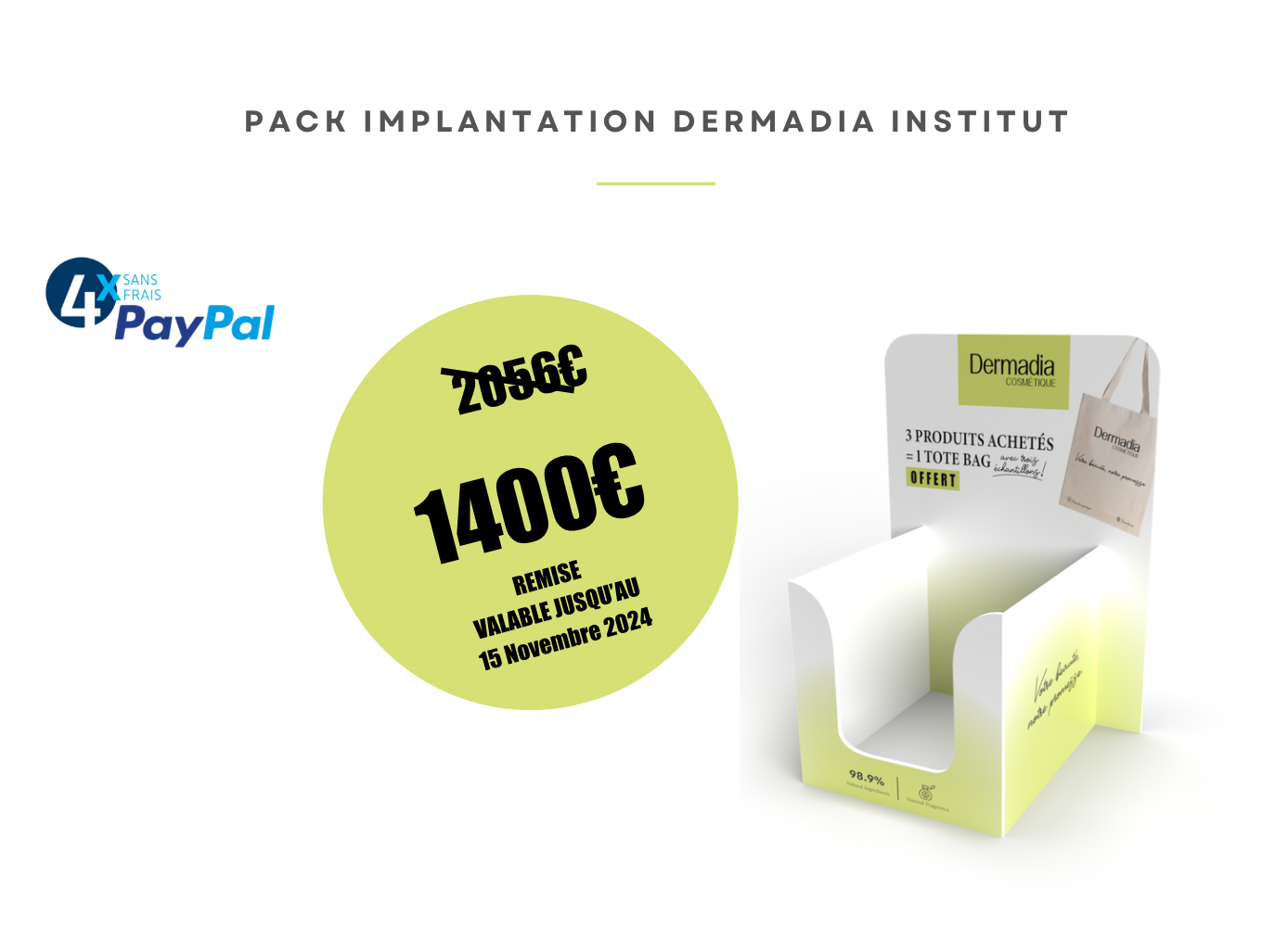 🧖‍♀️ Pack Institut