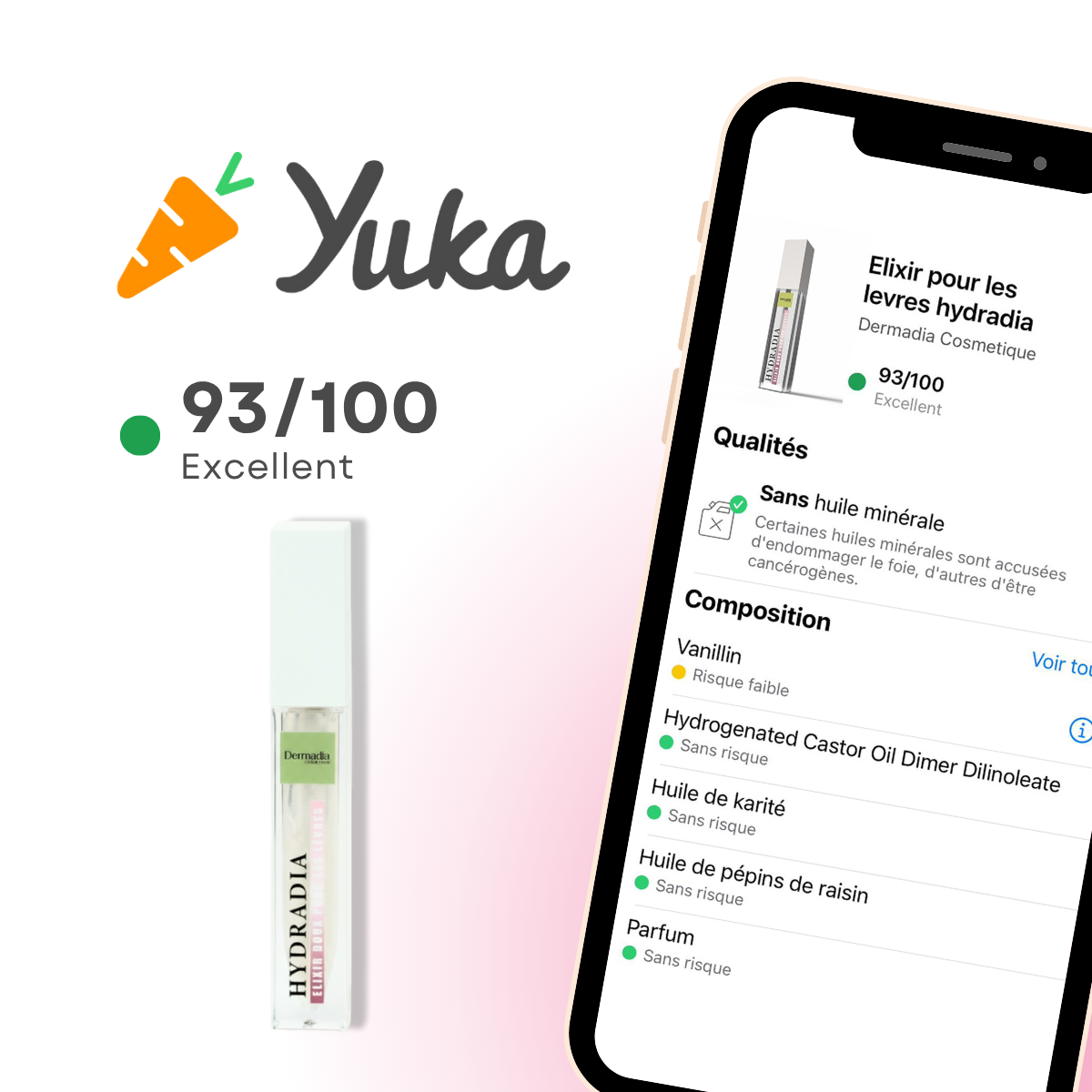 Elixir pour les lèvres Hydradia | 7ml