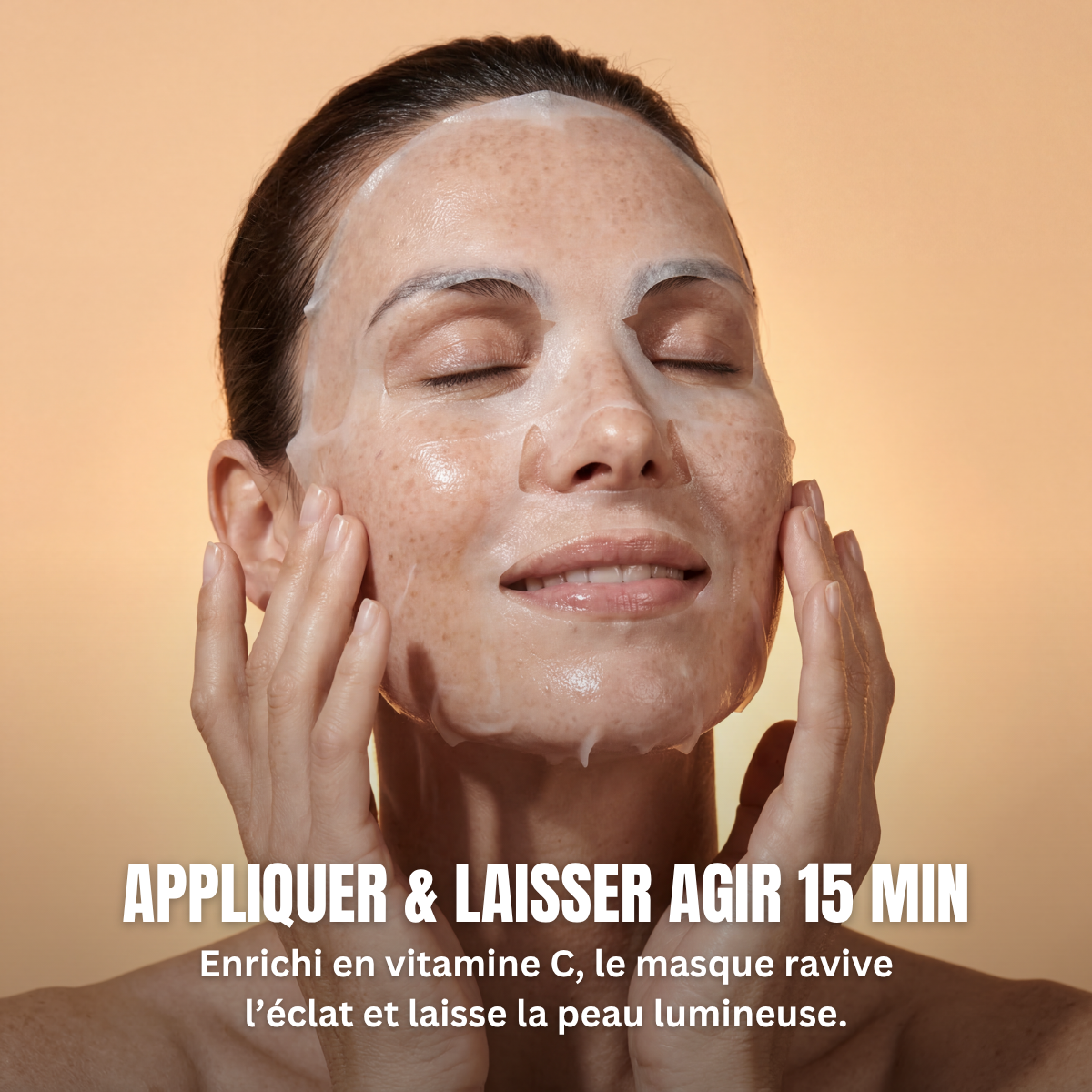 Masque en tissu à la Vitamine C