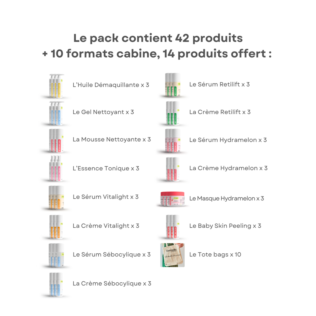 🧖‍♀️ Pack Institut